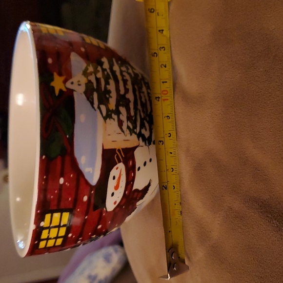 Christmas bowl glass - Picture 2 of 7